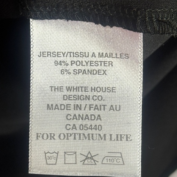 Sympli Black Gray Tan Colour Block Minimalist Casual Tunic Top Size 12 - Picture 5 of 10